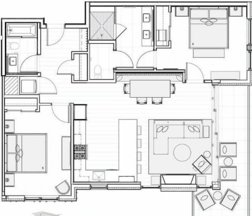 Cirque x Viceroy Unit 464 Floorplan