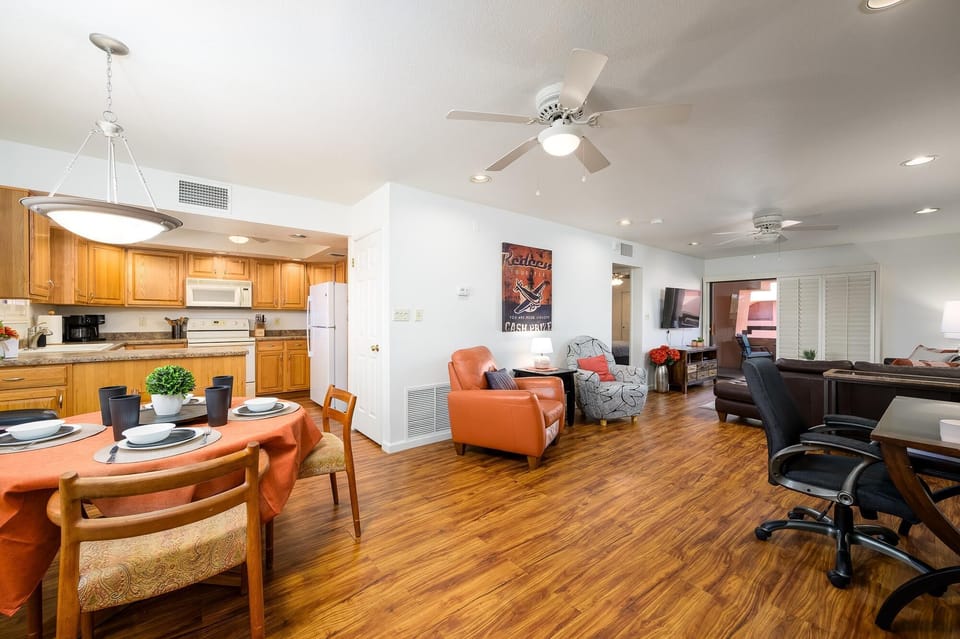 View of condo from the front door.