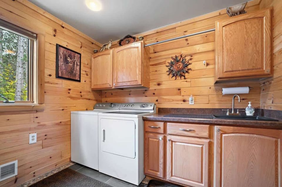 Washer and Dryer for your use.