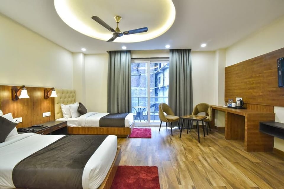 Laptop workspace, iron/ironing board, free WiFi, bed sheets