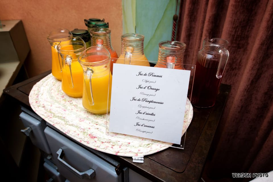 Daily buffet breakfast (EUR 15 per person)