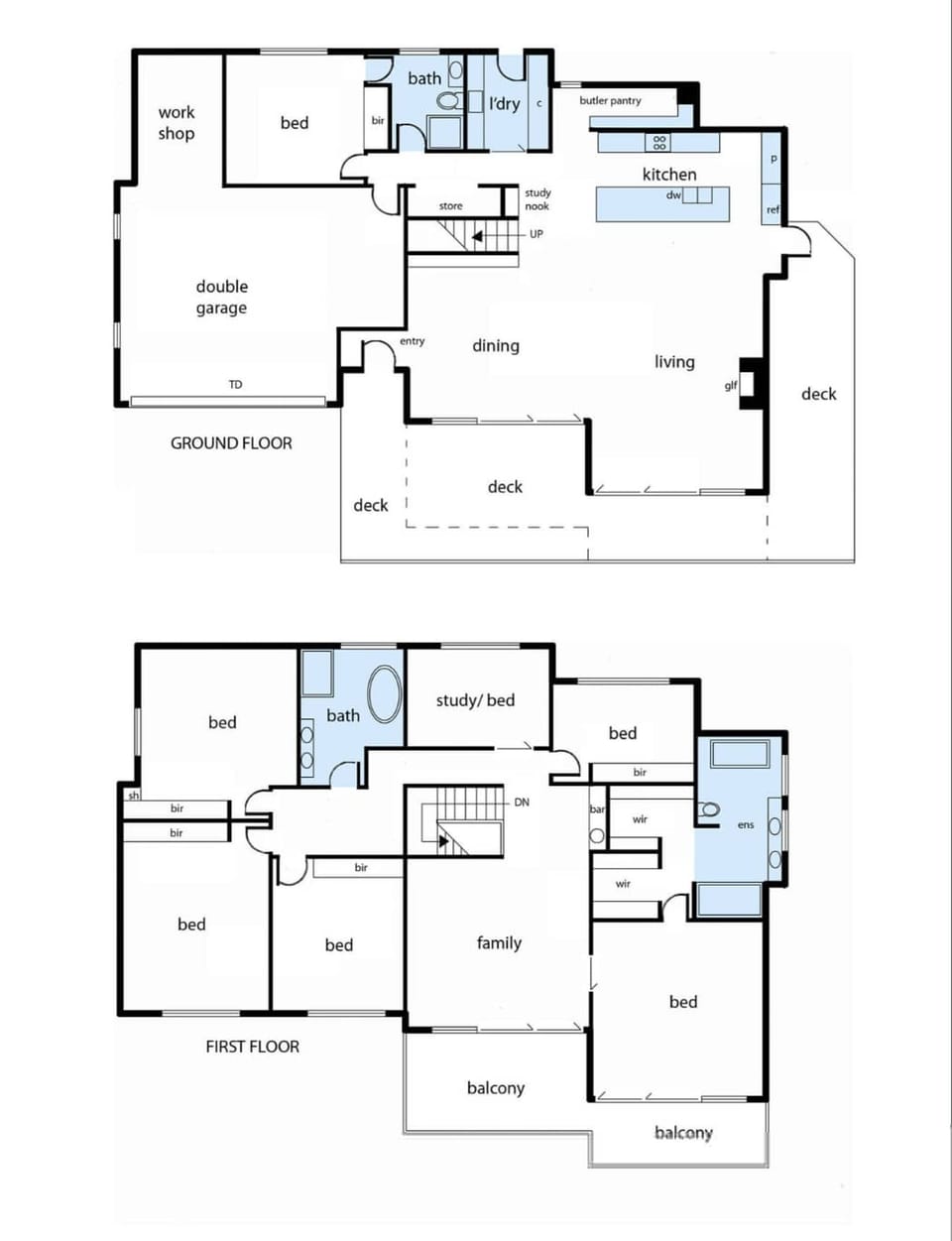 House | 6 bedrooms, high-speed internet