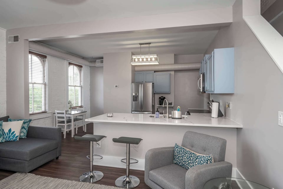 Open floor concept