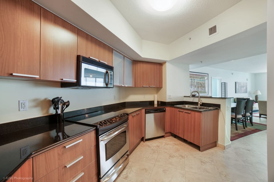 Fully equipped kitchen