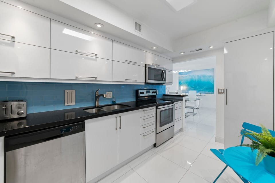 Fully equipped kitchen