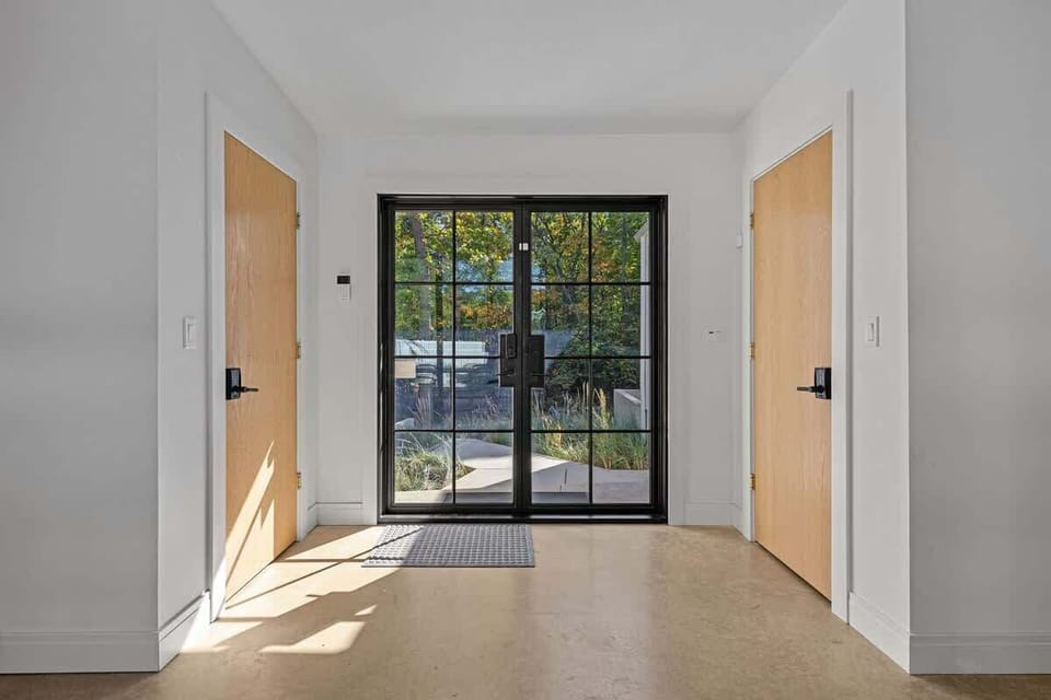 Warm light is the best welcome mat! Ready to brighten your day from the moment you walk in.