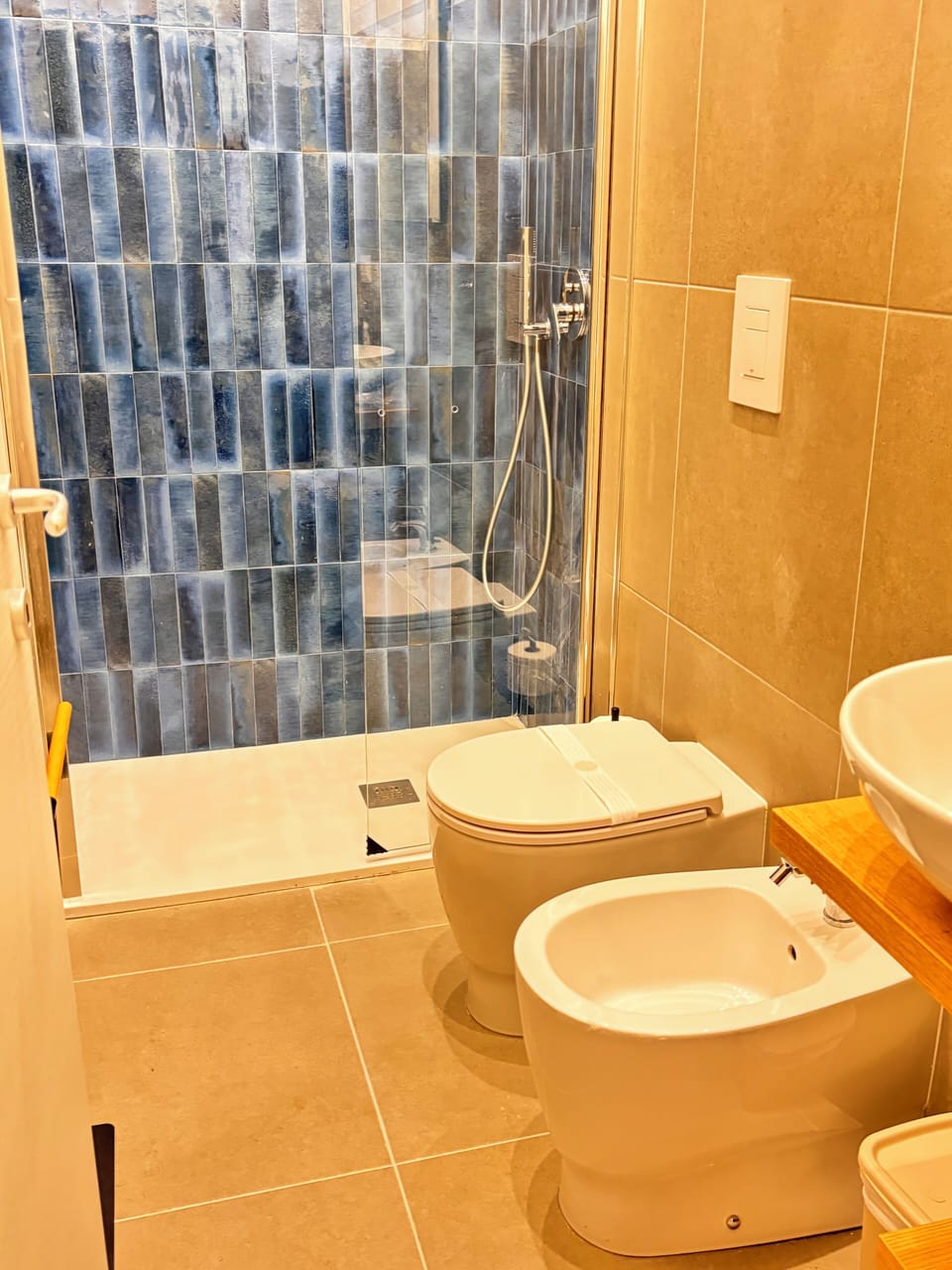 Deluxe Double or Twin Room, City View | Bathroom | Shower, rainfall showerhead, free toiletries, hair dryer