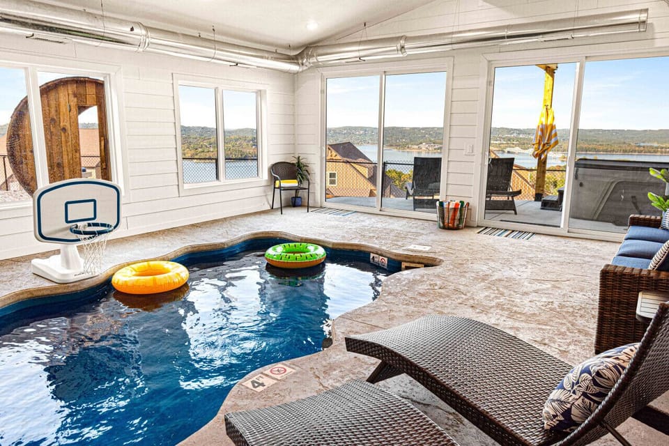 Amazing Lake Views from Your Private Heated Indoor Pool!