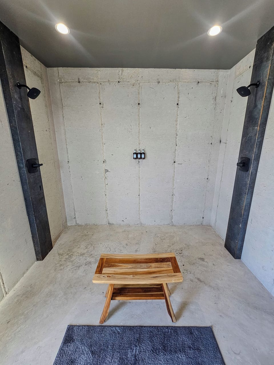 Double shower next to private