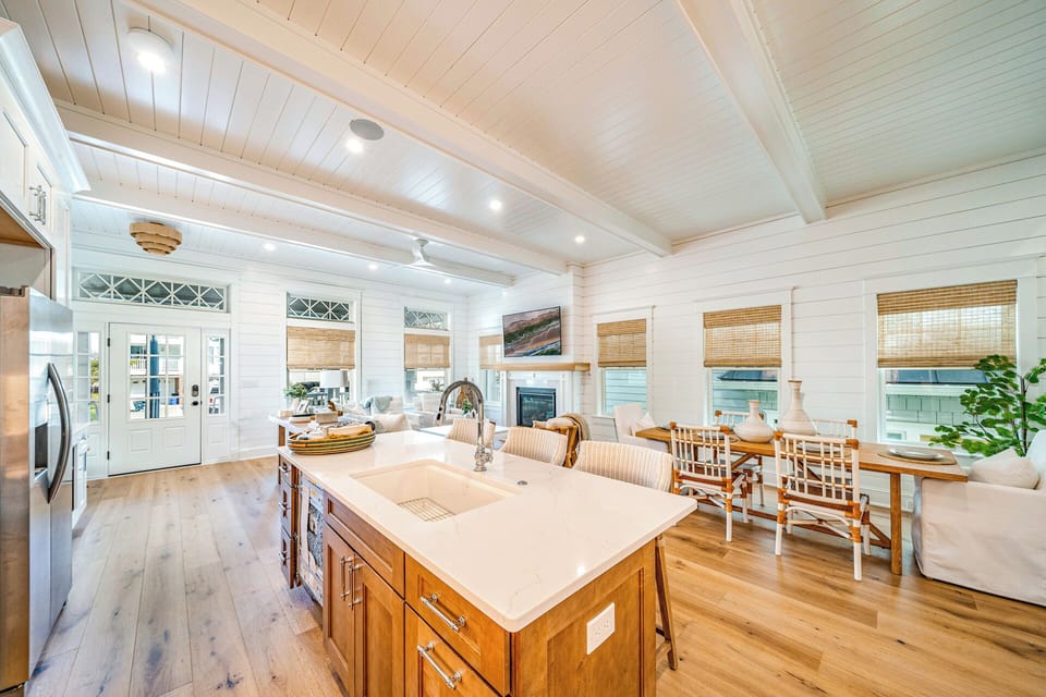 View of the dining space
