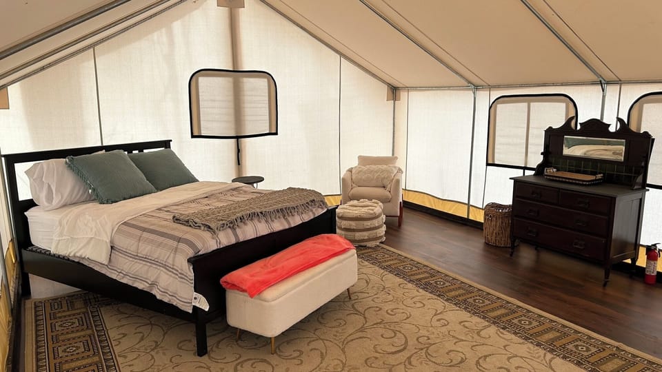 Interior of Tent