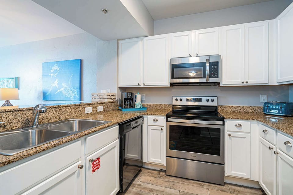 Whip up culinary delights in the quaint kitchen