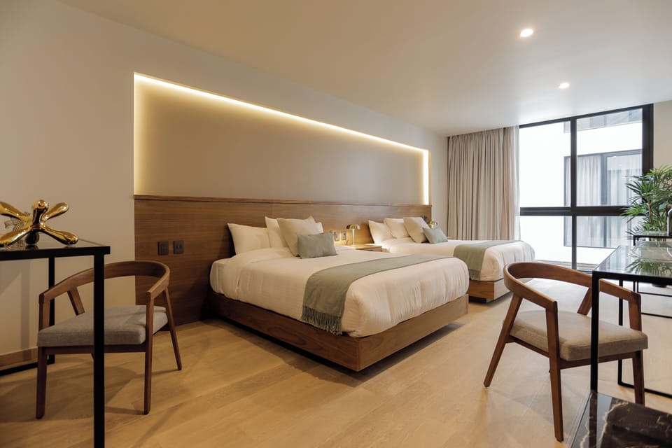 Premium Double Room | In-room safe, blackout drapes, soundproofing, iron/ironing board