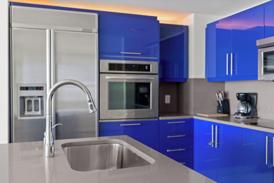 stainless steel appliances
