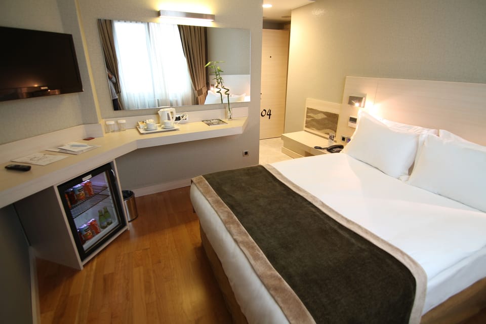 Minibar, in-room safe, soundproofing, iron/ironing board (on request)