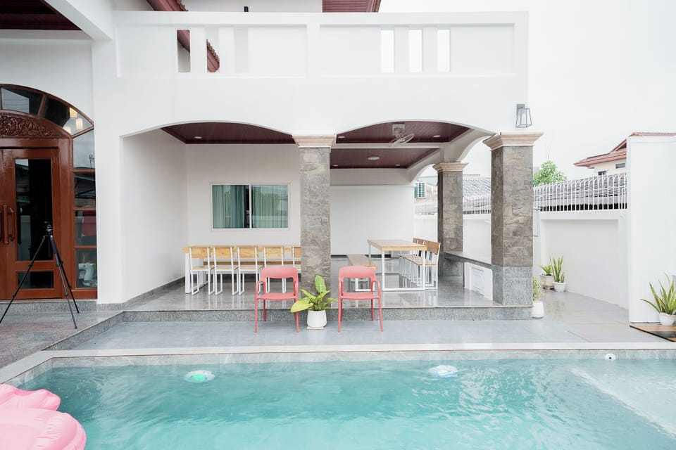Deluxe Villa, 4 Bedrooms, Private Pool | Terrace/patio