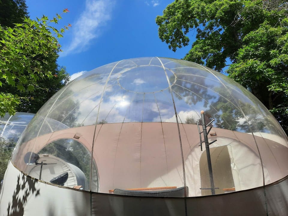 Le dôme côté chambre