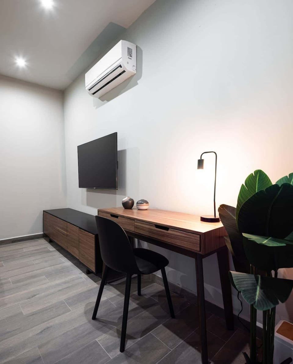 A dedicated workspace for the remote worker or student. 