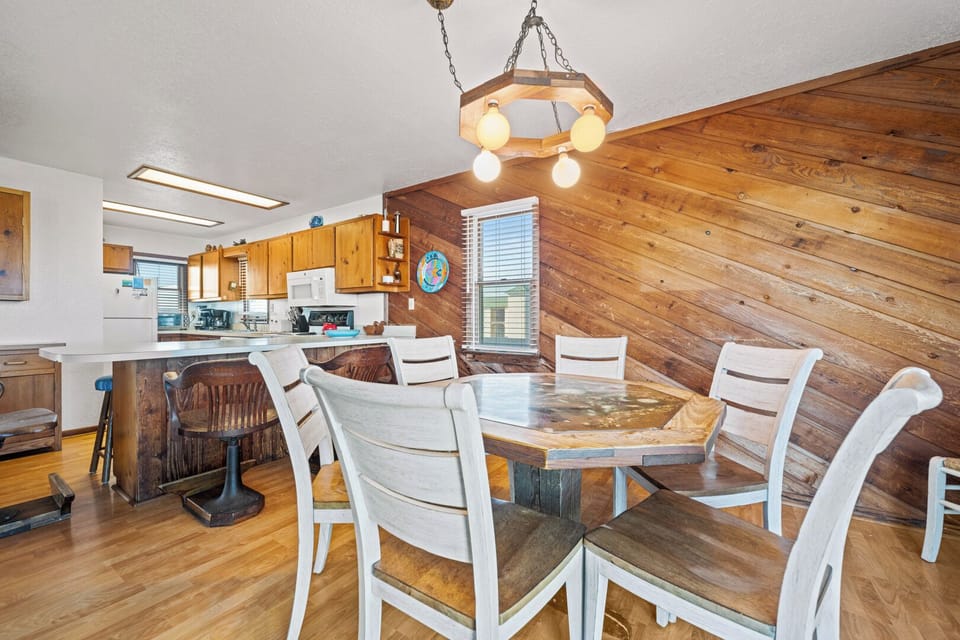 Dining Area with Ocean Views on Second Level