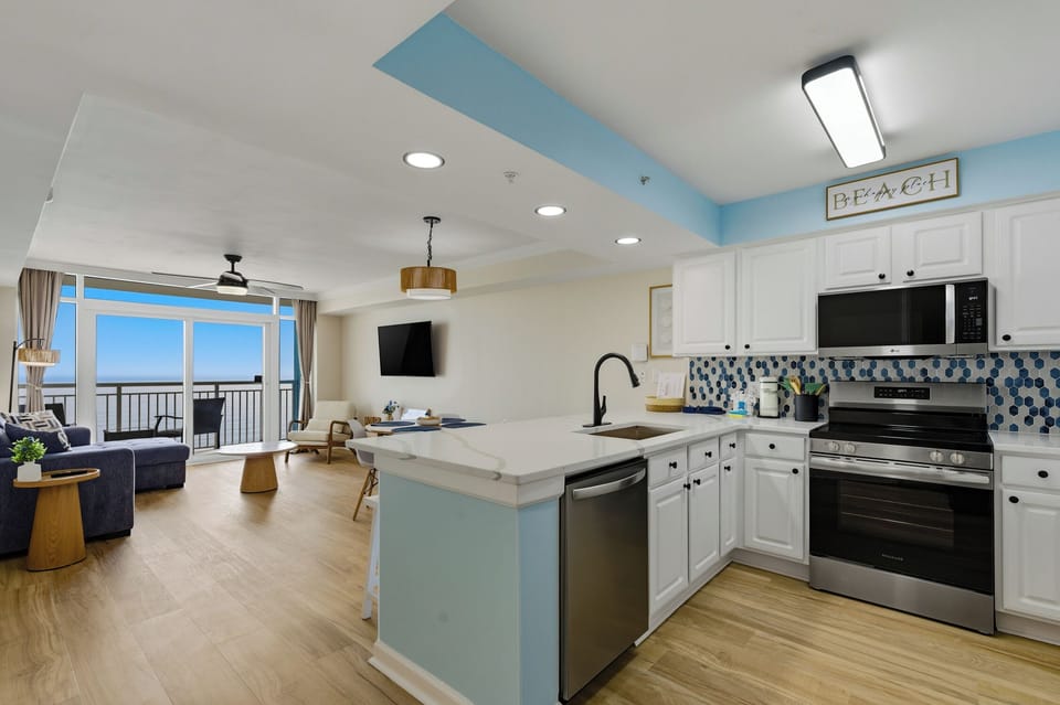 Spacious and open