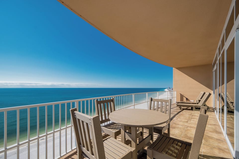 Relax on your balcony, breathing in fresh coastal air while enjoying stunning views and peaceful sounds