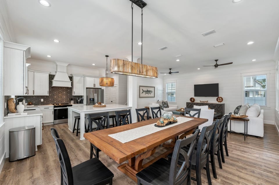 Spacious layout lets the whole family gather without feeling cramped!