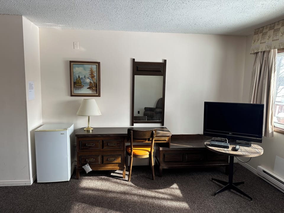 Basic Single Room | Individually furnished, desk, laptop workspace, iron/ironing board
