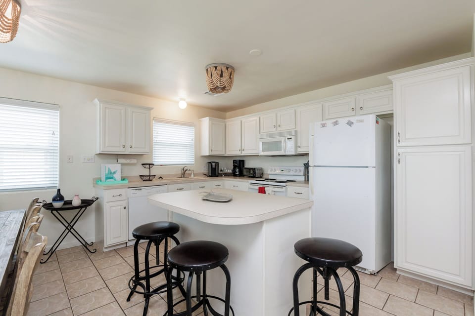 Keurig and drip coffee machines are available