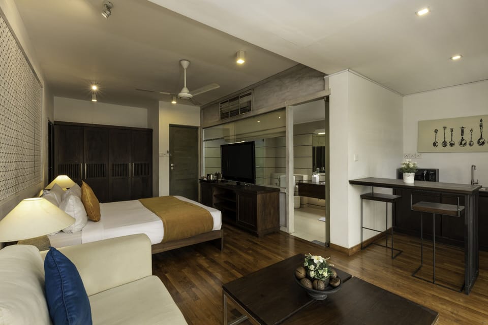 Grand Suite, 1 King Bed, Kitchenette, City View | 1 bedroom, premium bedding, minibar, in-room safe