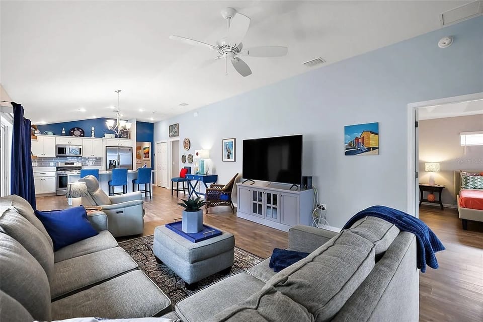Open Concept - Living Room/Kitchen/Breakfast Bar