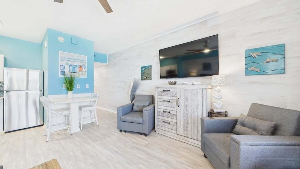Living area with two chair sleepers