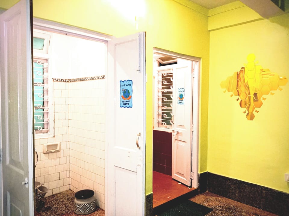 Deluxe Shared Dormitory, Mountain View | Bathroom | Shower, soap, toilet paper