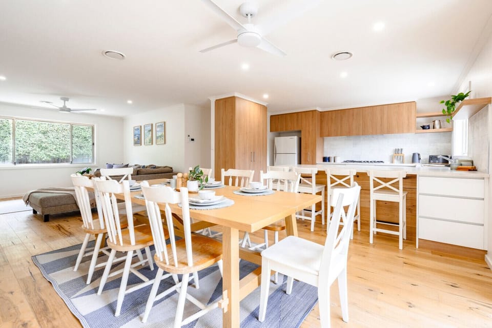 Open-plan living and dining, perfect for gathering