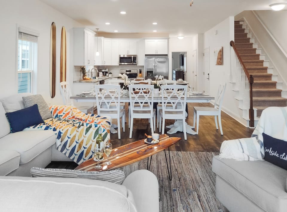 And our open concept space makes entertaining everyone easy!