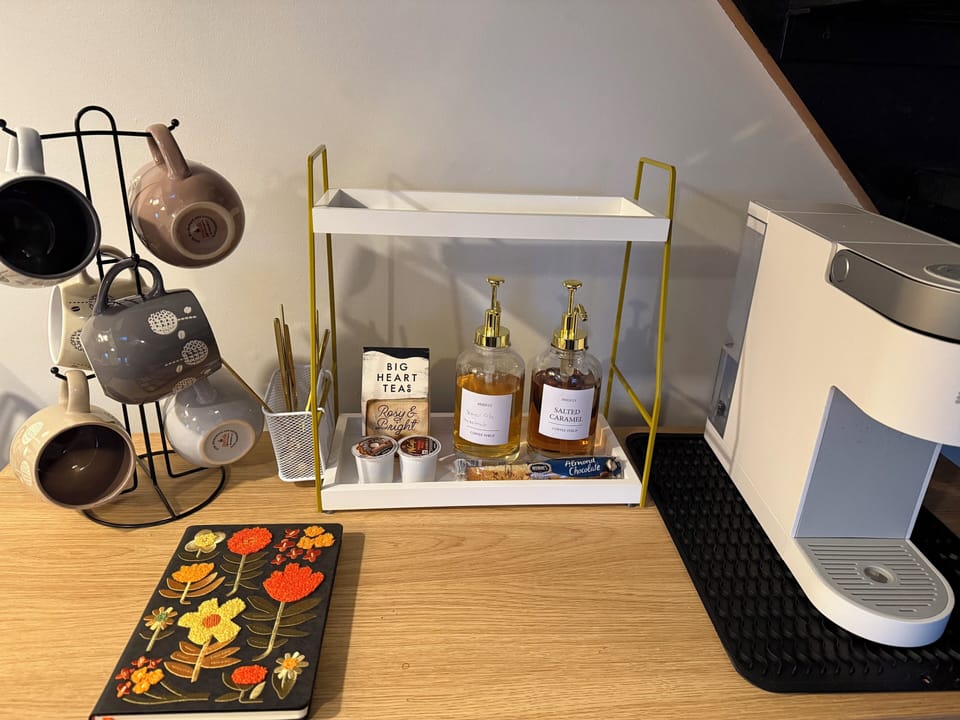 Wake up and indulge at the coffee bar
