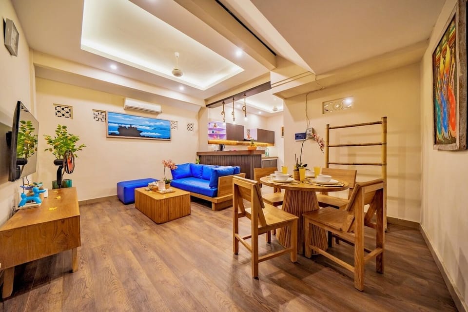 Villa, 2 Bedrooms, Private Pool | Living area | Flat-screen TV