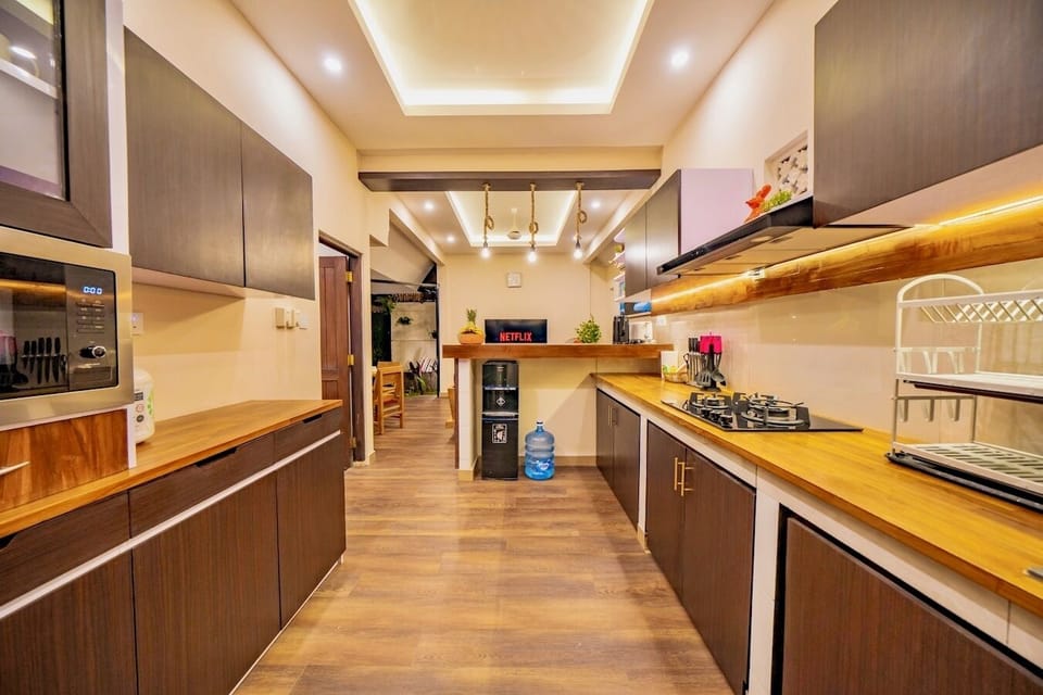 Villa, 2 Bedrooms, Private Pool | Private kitchen | Electric kettle, toaster