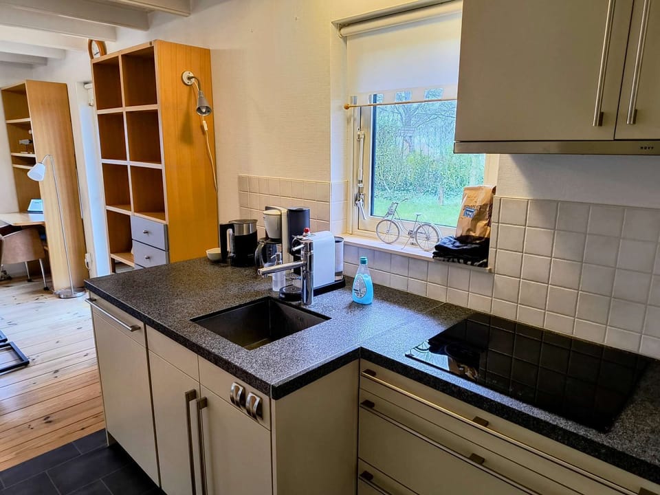 View of the kitchen