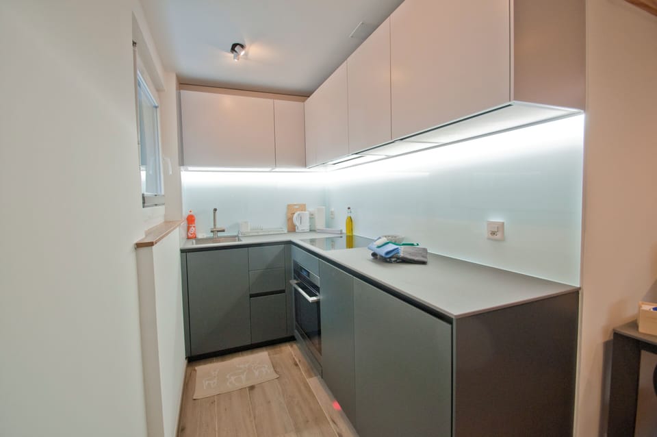 Studio, 1 Double Bed | Private kitchen | Espresso maker, coffee/tea maker, electric kettle, toaster