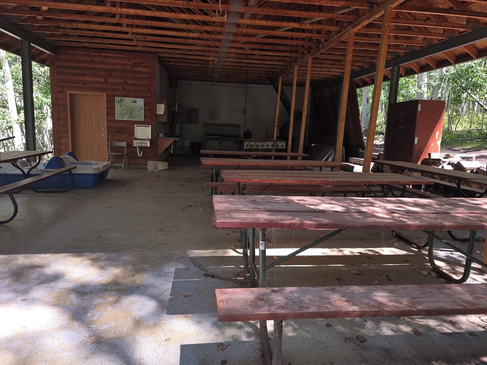 Pavilion inside view
