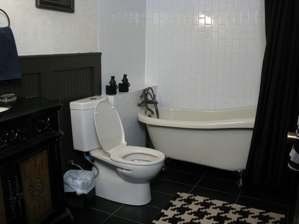 Free toiletries, hair dryer (on request), towels