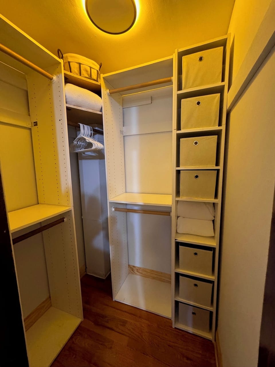 King Suite closet