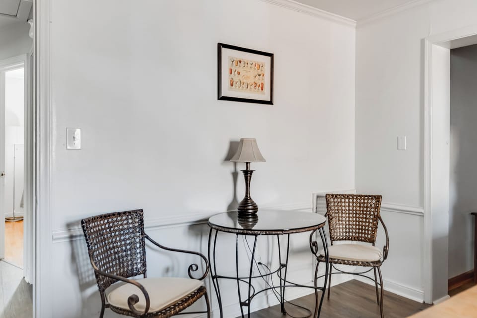 Dining Nook: Enjoy delightful meals or morning coffee in this charming space!