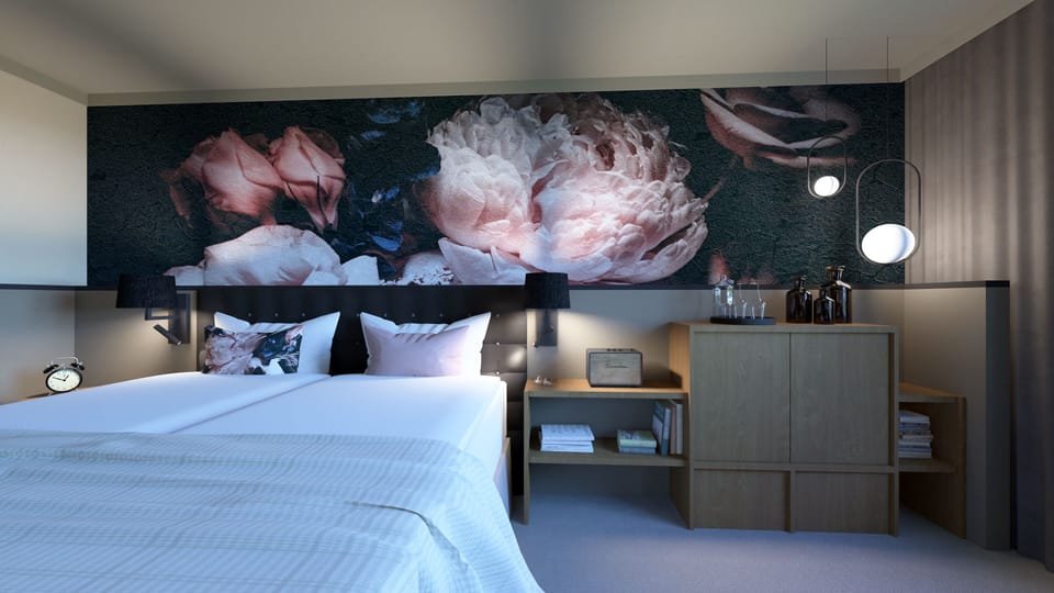 Deluxe Double Room, Garden View | Minibar, in-room safe, blackout drapes, free WiFi