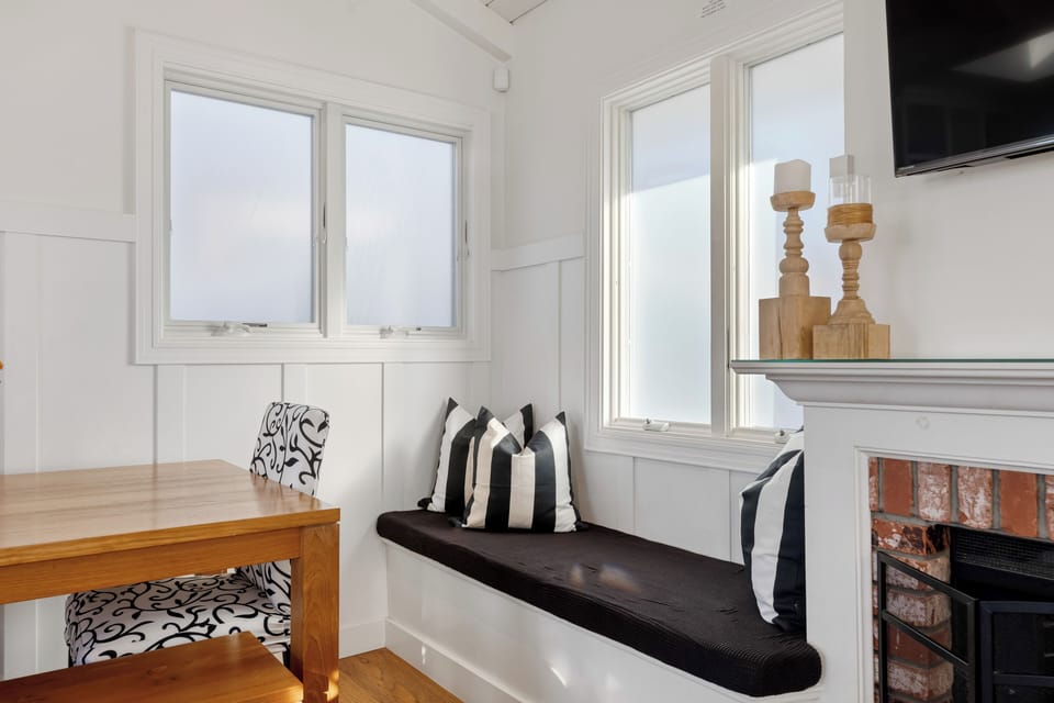 Window seating.