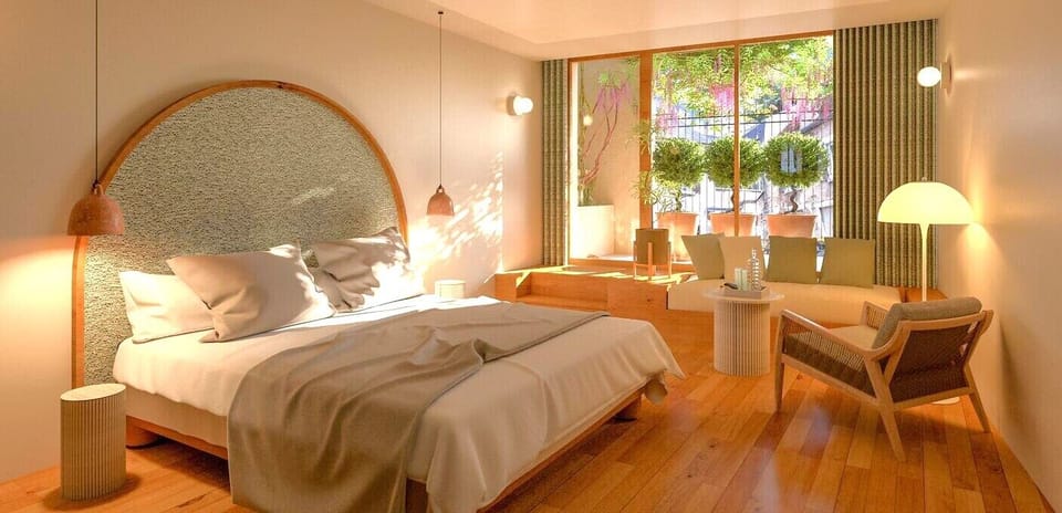 Comfort Suite, Courtyard View | 1 bedroom, down comforters, pillowtop beds, minibar