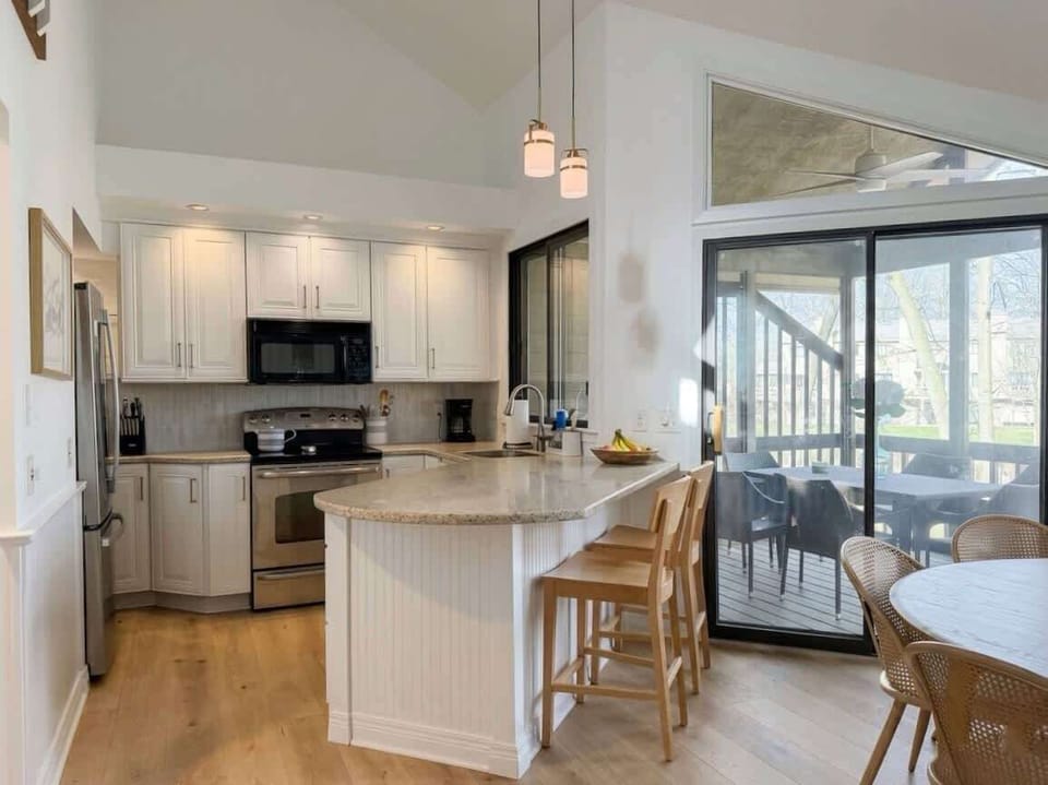 Whip up culinary delights in the cozy & quaint kitchen