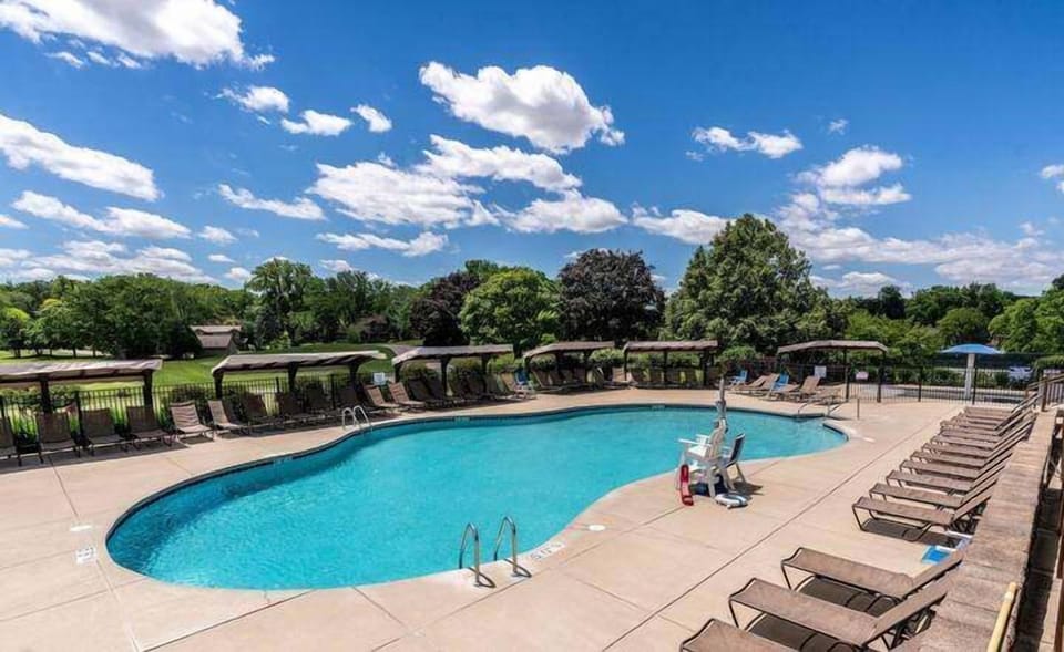Soak up the sun at the outdoor pool!