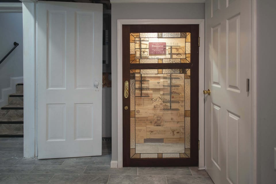 Wine connoisseurs are sure to love the main house’s private wine cellar!