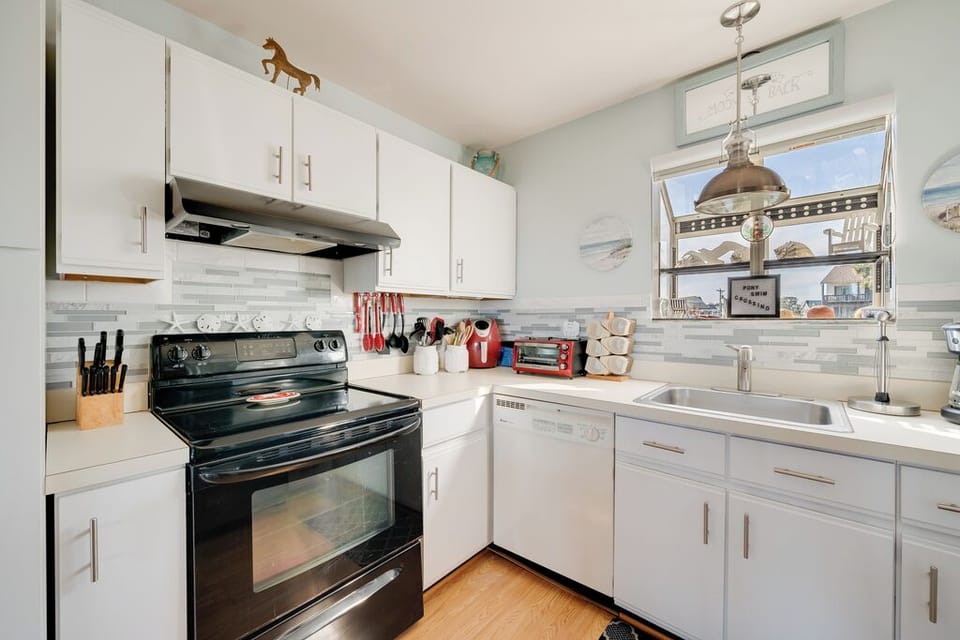 Whip up meals in the Well-Stocked Kitchen with all the comforts of home.